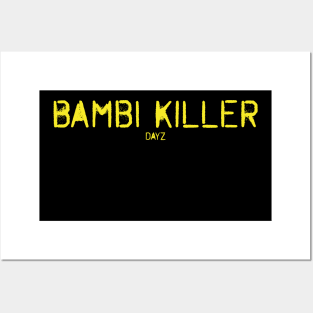 Bambi Killer Yellow design Posters and Art